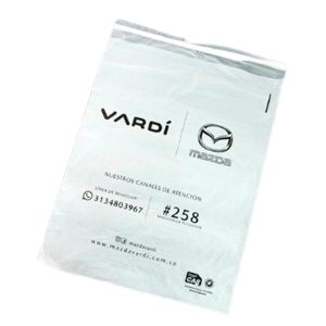 BOLSA DE SEGURIDAD VARDI. MEDIDAS 40 CMS X 55 CMS, PAQUETE X 50 UNDS