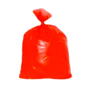 BOLSAS EN POLIETILENO DE BAJA DENSIDAD DE COLOR ROJO DE 1M X 1.20M - PAQUETE X 50