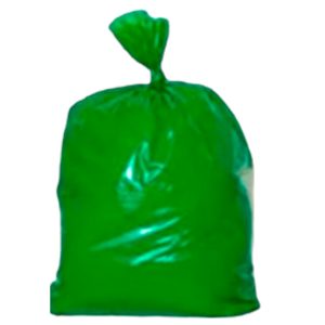 BOLSAS EN POLIETILENO DE BAJA DENSIDAD EN COLOR VERDE DE 1M X 1.20M - PAQUETE X 50
