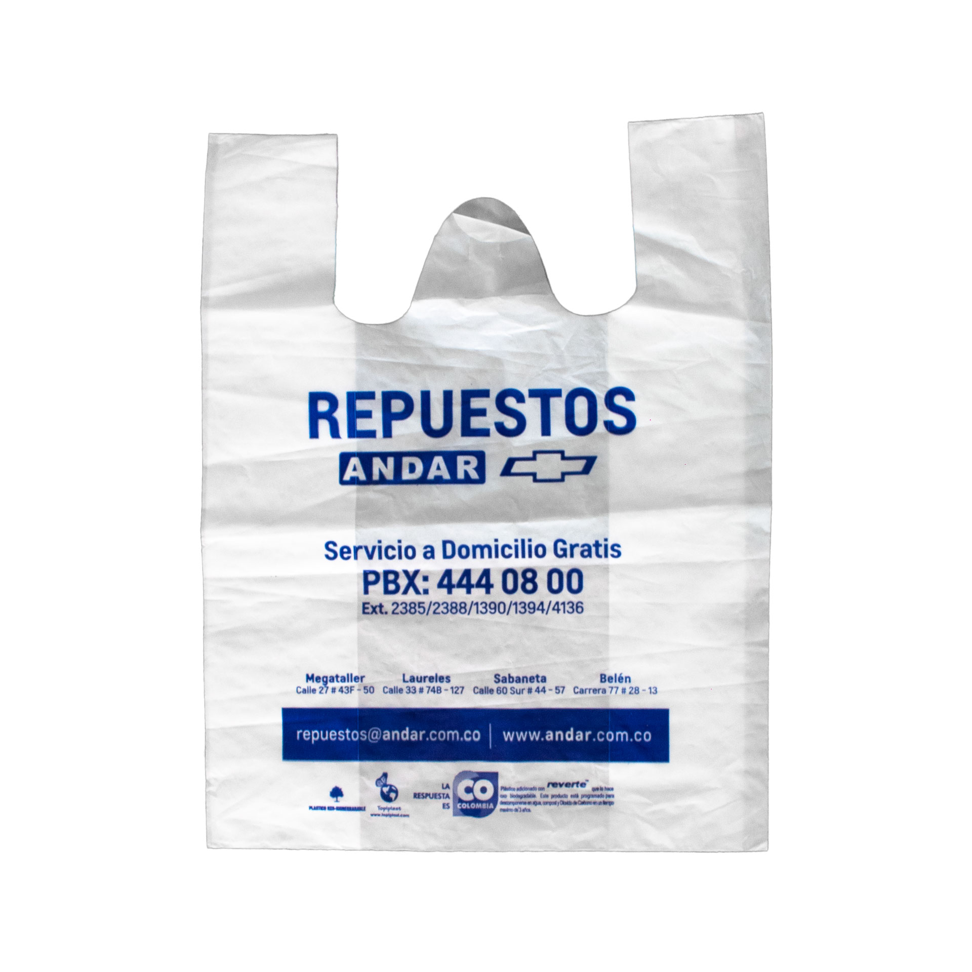 Bolsa tipo camiseta - Imagen 2