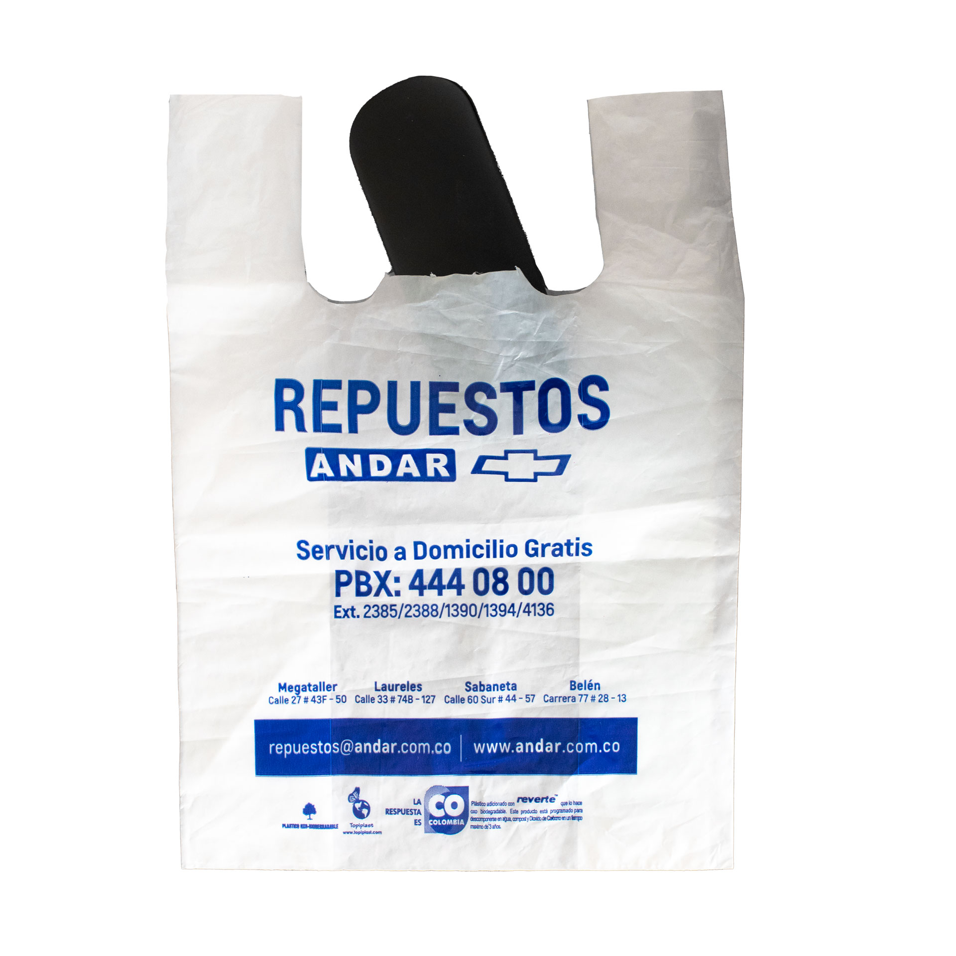 Bolsa tipo camiseta - Imagen 5